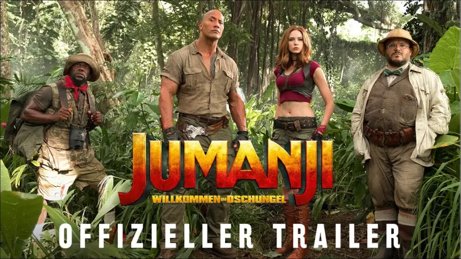 Видео к фильму Джуманджи: Зов Джунглей | Jumanji: Willkommen im Dschungel - Trailer E - Deutsch HD