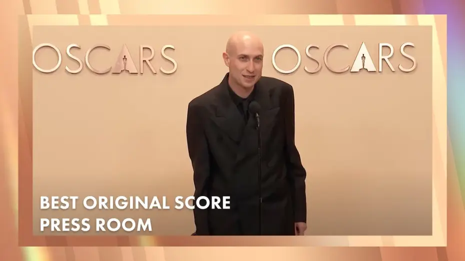 Видео к фильму Бруталист | 'The Brutalist' Best Original Score Press Room Speech | 97th Oscars (2025)[Daniel Blumberg]