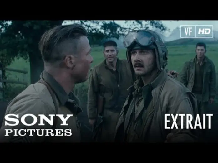 Видео к фильму Ярость | FURY - Extrait "Hold This Crossroad" - VF