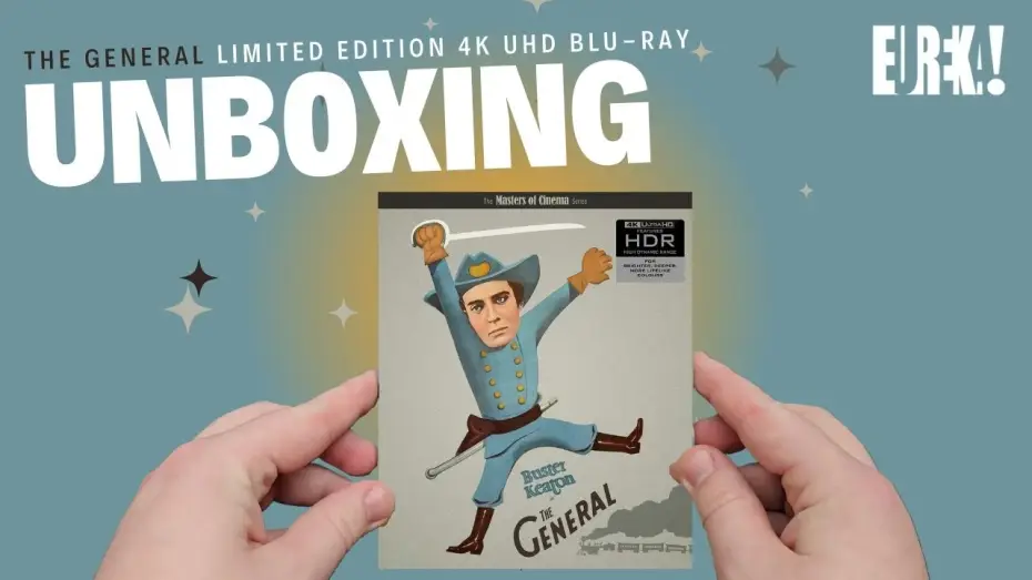 Видео к фильму Паровоз Генерал | Masters of Cinema Limited Edition UHD Blu-ray Unboxing