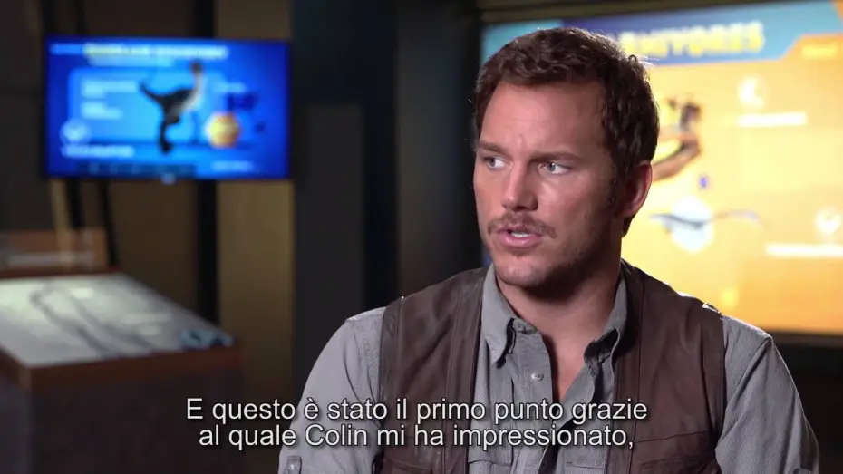 Видео к фильму Мир Юрского периода | JURASSIC WORLD - Intervista a Chris Pratt (sottotitoli in italiano)