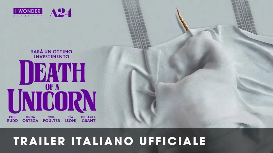 Видео к фильму Смерть Единорога | DEATH OF A UNICORN | Trailer italiano ufficiale HD