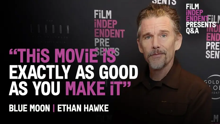 Видео к фильму Голубая луна | The Linklater Film That Hinged on Ethan Hawke&rsquo;s Performance - Blue Moon Q&A