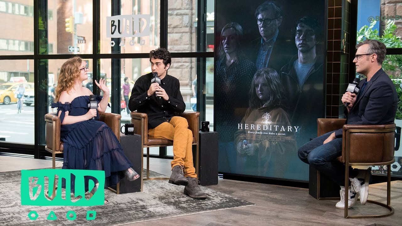 Видео к фильму Реинкарнация | Alex Wolff & Milly Shapiro Interview (BUILD Series)