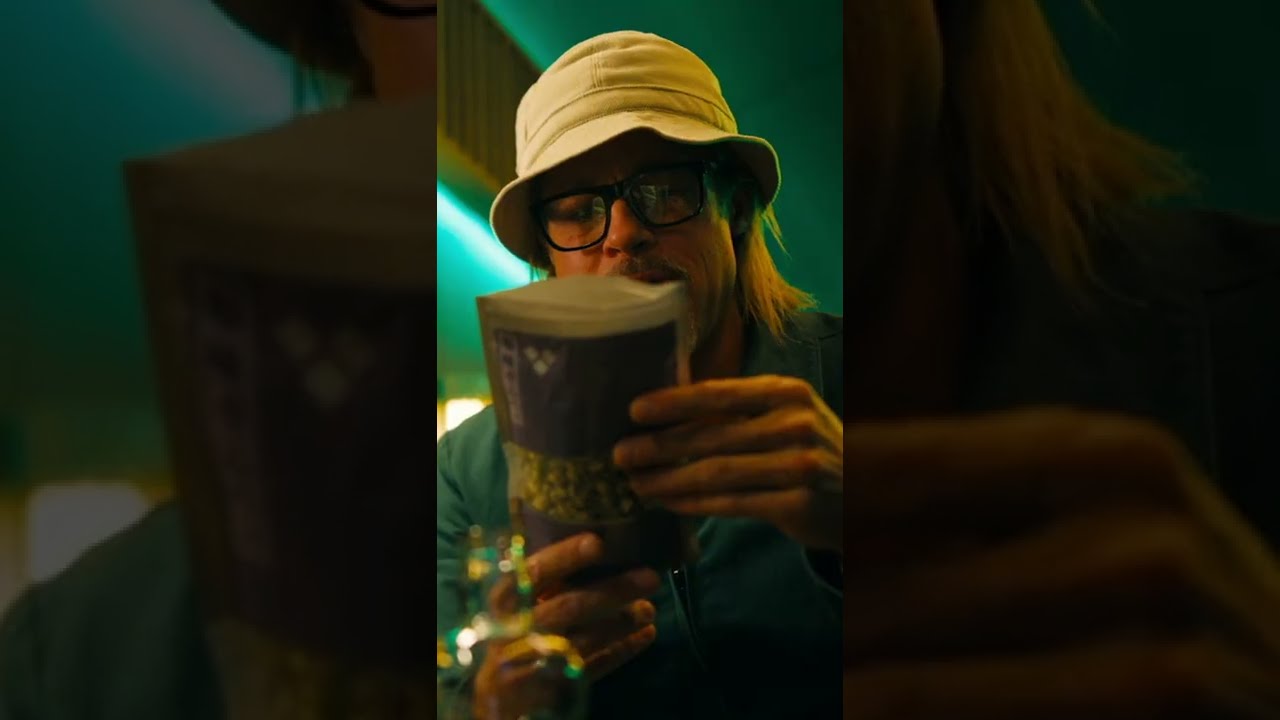 Видео к фильму Быстрее пули | Brad Pitt definitely eats in Bullet Train