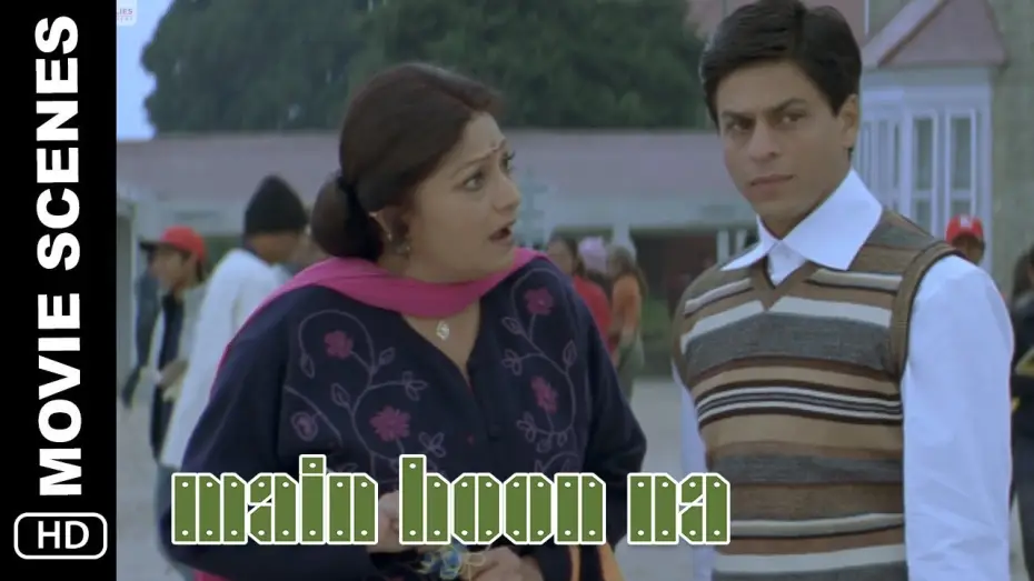 Видео к фильму Я рядом с тобой!!! | Main Mrs Kakkar | Main Hoon Na | Comedy Scene | Shah Rukh Khan, Amrita Rao, Zayed Khan
