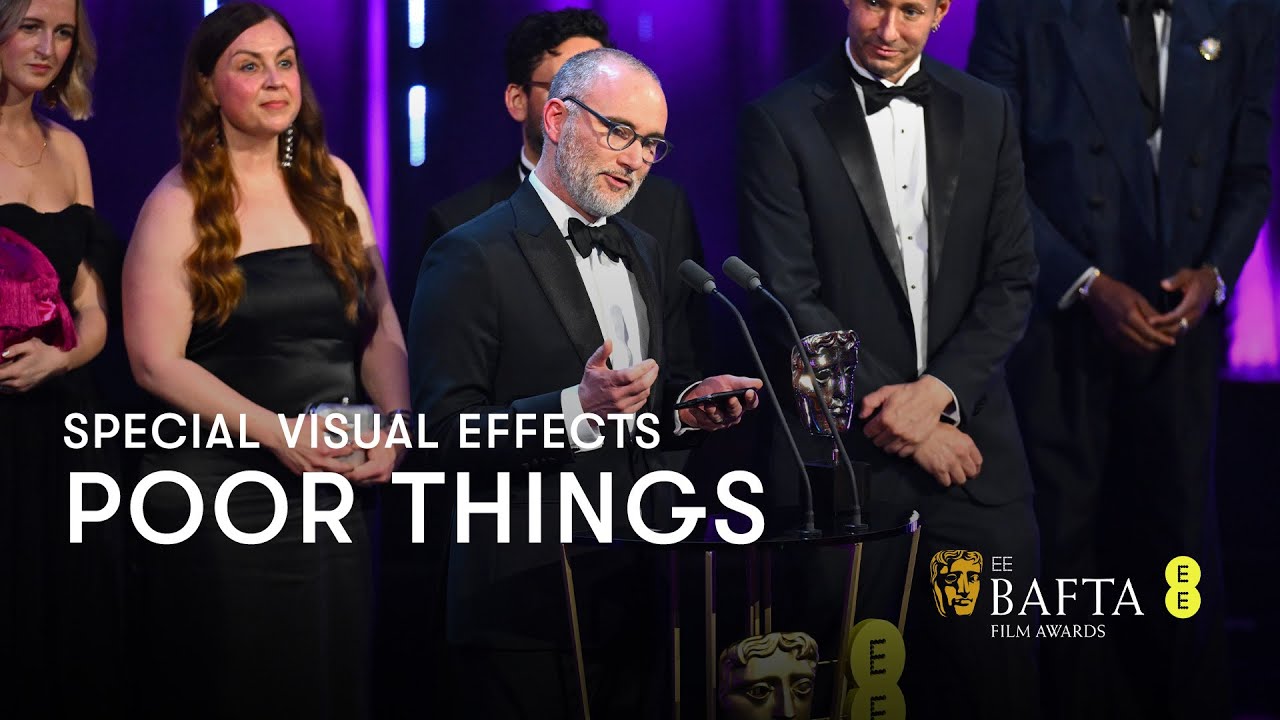 Видео к фильму Бедные-несчастные | Poor Things wins Special Visual Effects | EE BAFTA Film Awards 2024