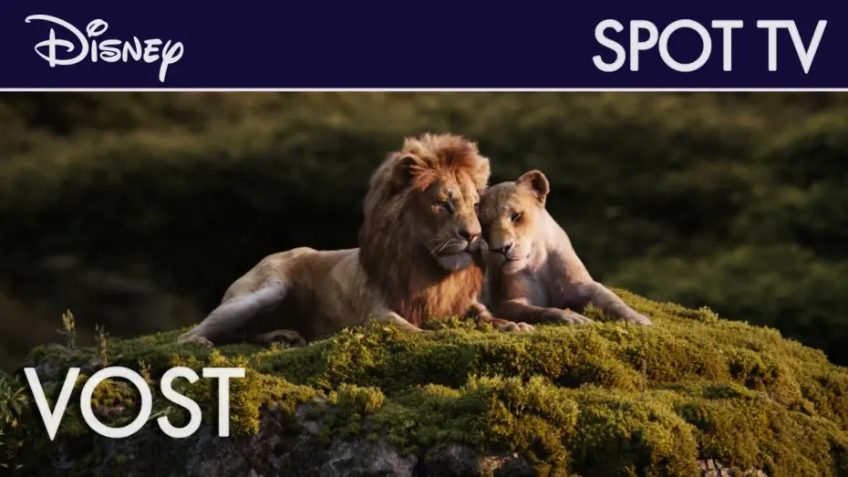 Видео к фильму Король Лев | Le Roi Lion (2019) - Spot TV : "L'amour brille sous les &eacute;toiles" VOST