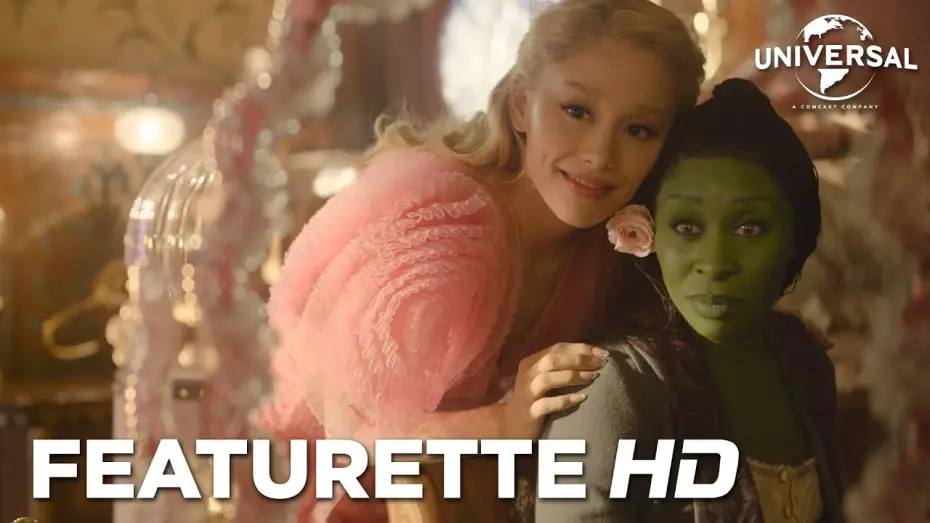 Видео к фильму Злая: Часть первая | Featurette - GRW Ariana Grande [VOSE]