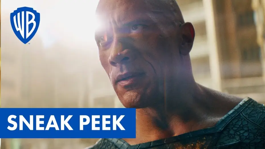 Видео к фильму Чёрный Адам | Comic-Con Sneak Peek