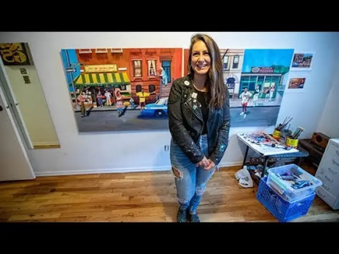 Видео к фильму Делай как надо | Studio Visits: Danielle Mastrion
