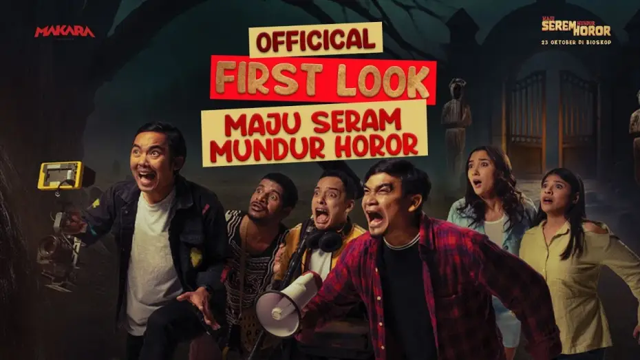 Видео к фильму Maju Serem Mundur Horor | OFFICIAL FIRST LOOK | MAJU SEREM MUNDUR HOROR - DI BIOSKOP 23 OKTOBER 2025