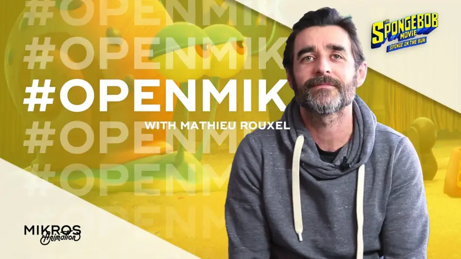 Видео к фильму Губка Боб в бегах | [#OpenMik] Matthieu Rouxel, CG Supervisor on #SpongeBobMovie