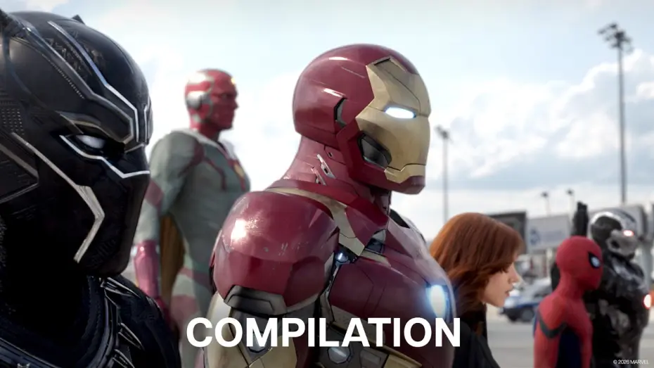 Видео к фильму Первый мститель: Противостояние | Team Iron Man - Compilation