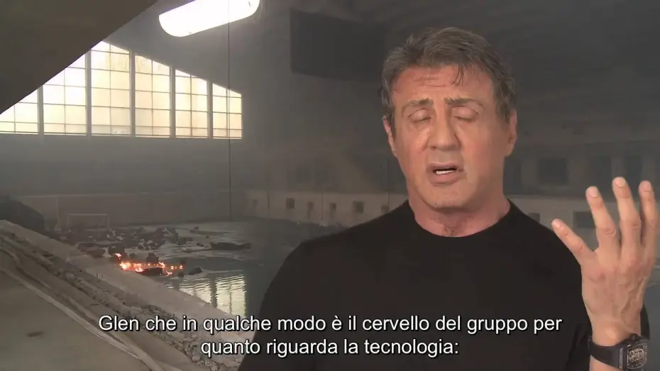 Видео к фильму Неудержимые 3 | I Mercenari 3 - The Expendables: intervista a Sylvester Stallone (sottotitoli in italiano)