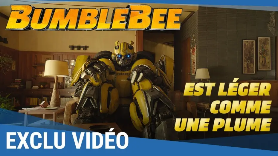 Видео к фильму Бамблби | Bumblebee comme vous ne l'avez jamais vu !