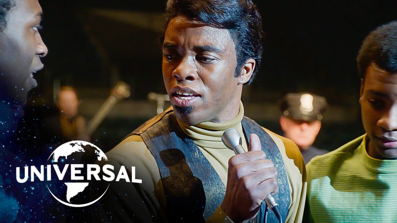 Видео к фильму Джеймс Браун: Путь наверх | Chadwick Boseman Performs at the Boston Garden