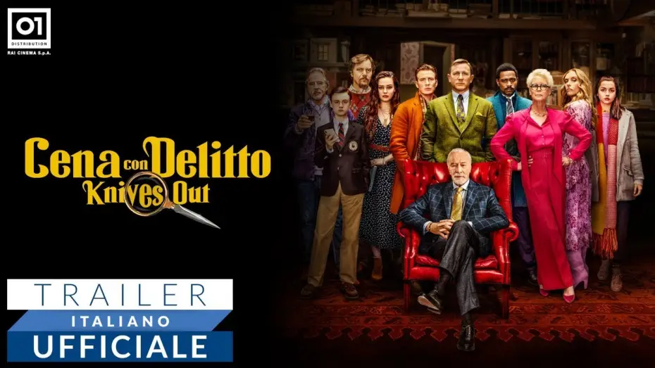 Видео к фильму Достать ножи | CENA CON DELITTO - KNIVES OUT (2019) - Nuovo Trailer Ufficiale HD