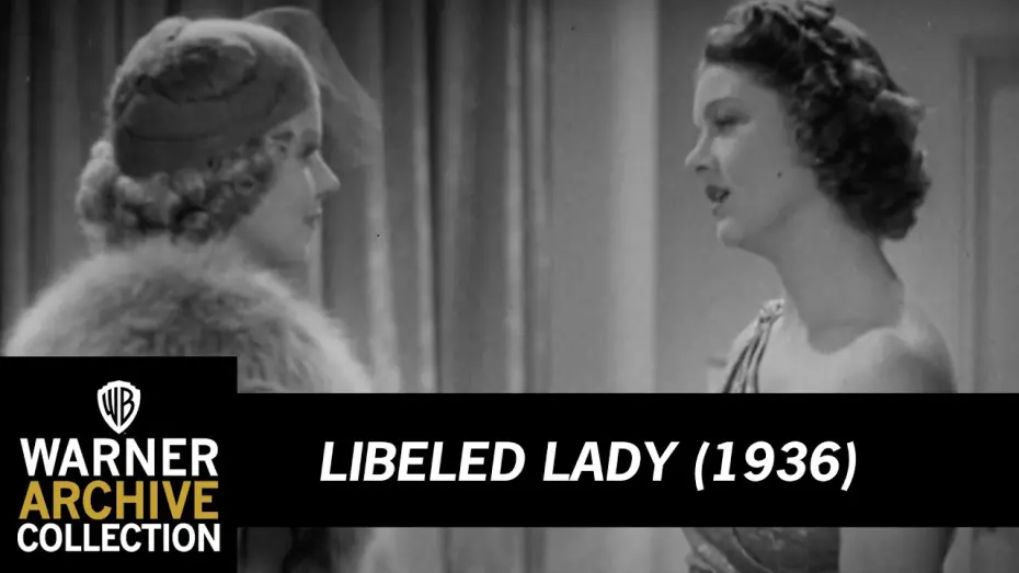Видео к фильму Оклеветанная | Trailer HD | Libeled Lady | Warner Archive