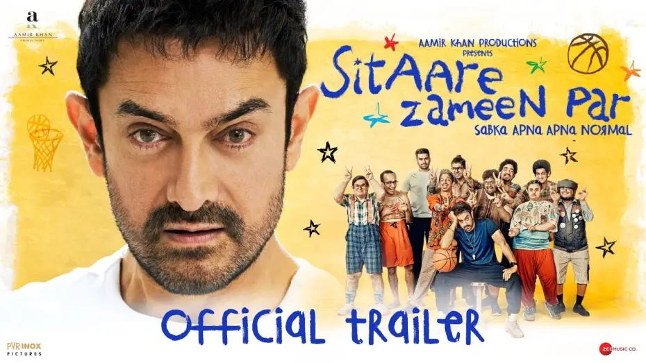 Видео к фильму सितारे ज़मीन पर | Sitaare Zameen Par | Official Trailer | Aamir Khan | Genelia Deshmukh | 20th June 2025