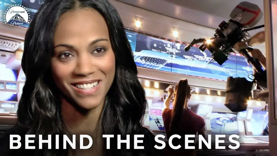 Видео к фильму Звёздный путь | Exclusive Behind the Scenes w/ Zoe Salda&ntilde;a, Chris Pine, & More!