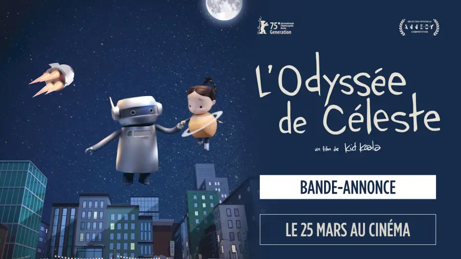 Видео к фильму Space Cadet | L'Odyss&eacute;e de C&eacute;leste - bande-annonce officielle