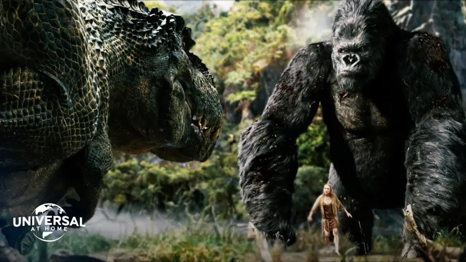 Видео к фильму Кинг Конг | Kong vs T-Rex - Extended Preview
