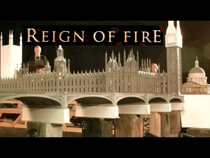 Видео к фильму Власть огня | REIGN OF FIRE miniature effects