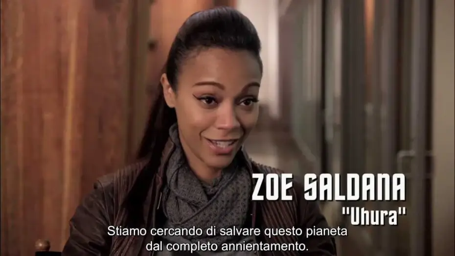Видео к фильму Стартрек: Возмездие | Into Darkness Star Trek - Character Profile: Uhura (sottotitoli in italiano)