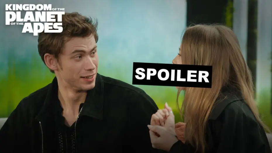 Видео к фильму Планета обезьян: Новое царство | Cast Roundtable