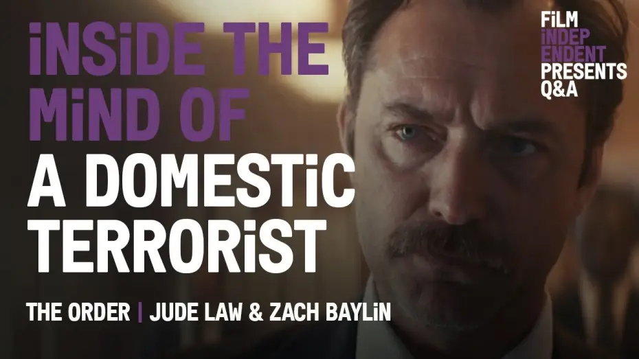 Видео к фильму Безмолвное братство | Jude Law Gets Inside the Mind of a Domestic Terrorist | The Order Q&A