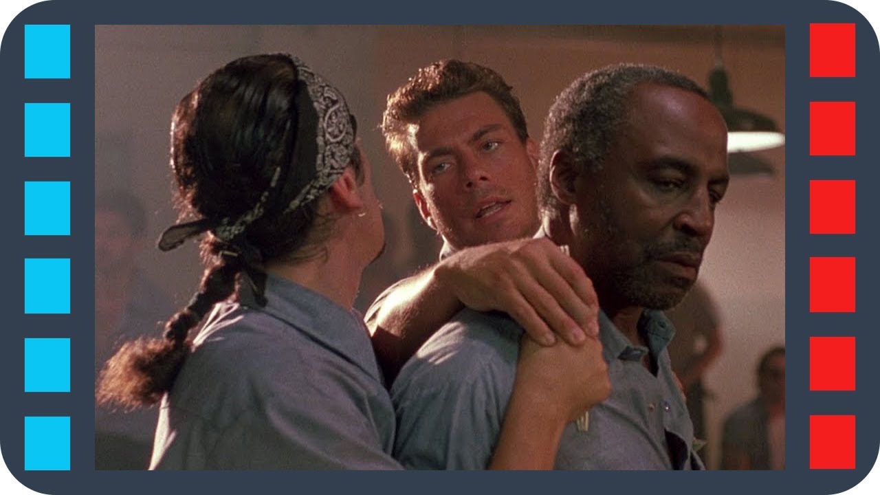 Видео к фильму Ордер на смерть | Бёрк заступается за чернокожего перед латиносом &mdash; &laquo;Ордер на смерть&raquo; (1990) сцена 3/8 HD