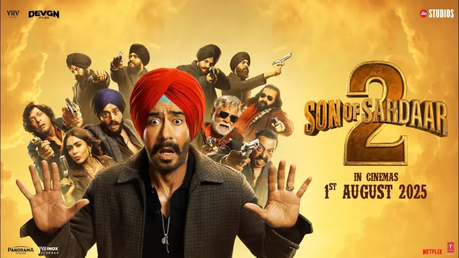 Видео к фильму सन ऑफ़ सरदार २ | Son Of Sardaar 2 - OFFICIAL TRAILER | Ajay Devgn & Mrunal Thakur | Vijay Kumar Arora | 25th July