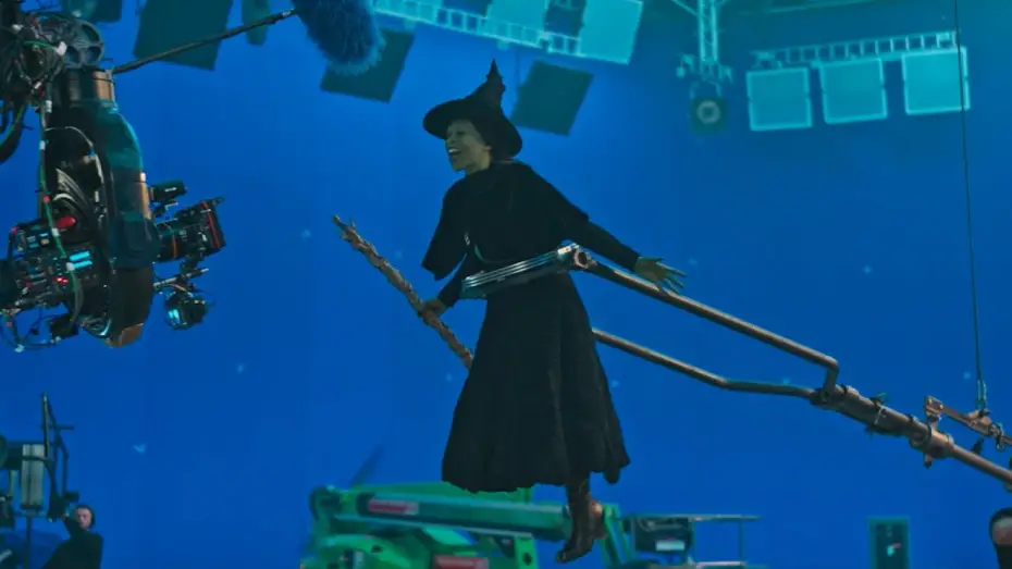 Видео к фильму Злая: Часть первая | Cynthia Erivo: Flying, Stunts, and Singing