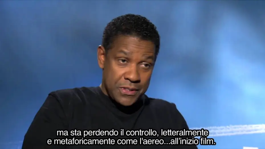 Видео к фильму Экипаж | Flight di Robert Zemeckis - Intervista a Denzel Washington (sottotitoli in italiano)