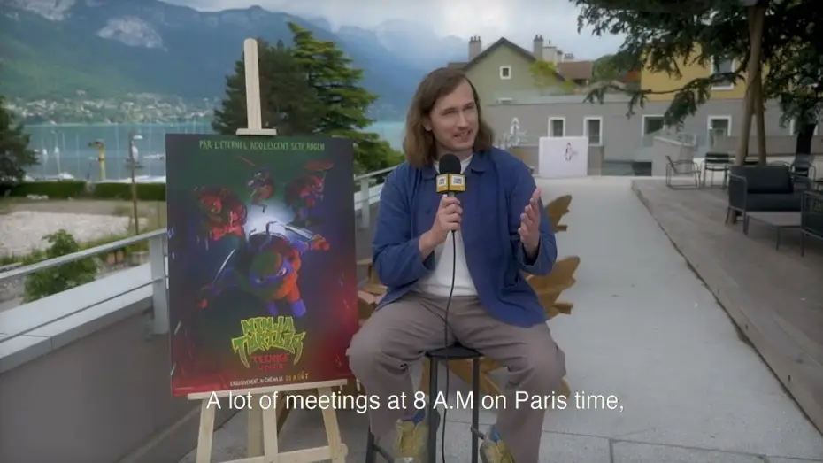 Видео к фильму Черепашки-ниндзя: Погром мутантов | Jeff Rowe - Teenage Mutant Ninja Turtles - Animation team