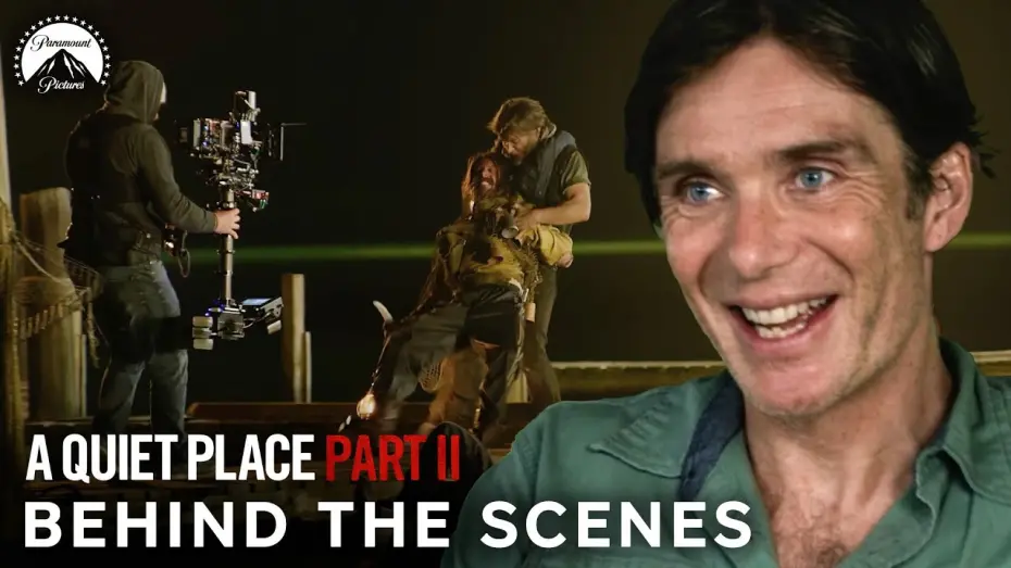 Видео к фильму Тихое место 2 | Cillian Murphy Talks About Intense Underwater Stunt