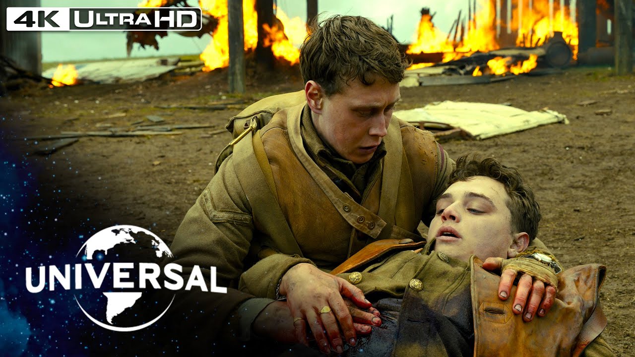 Видео к фильму 1917 | The Plane Crash in 4K HDR