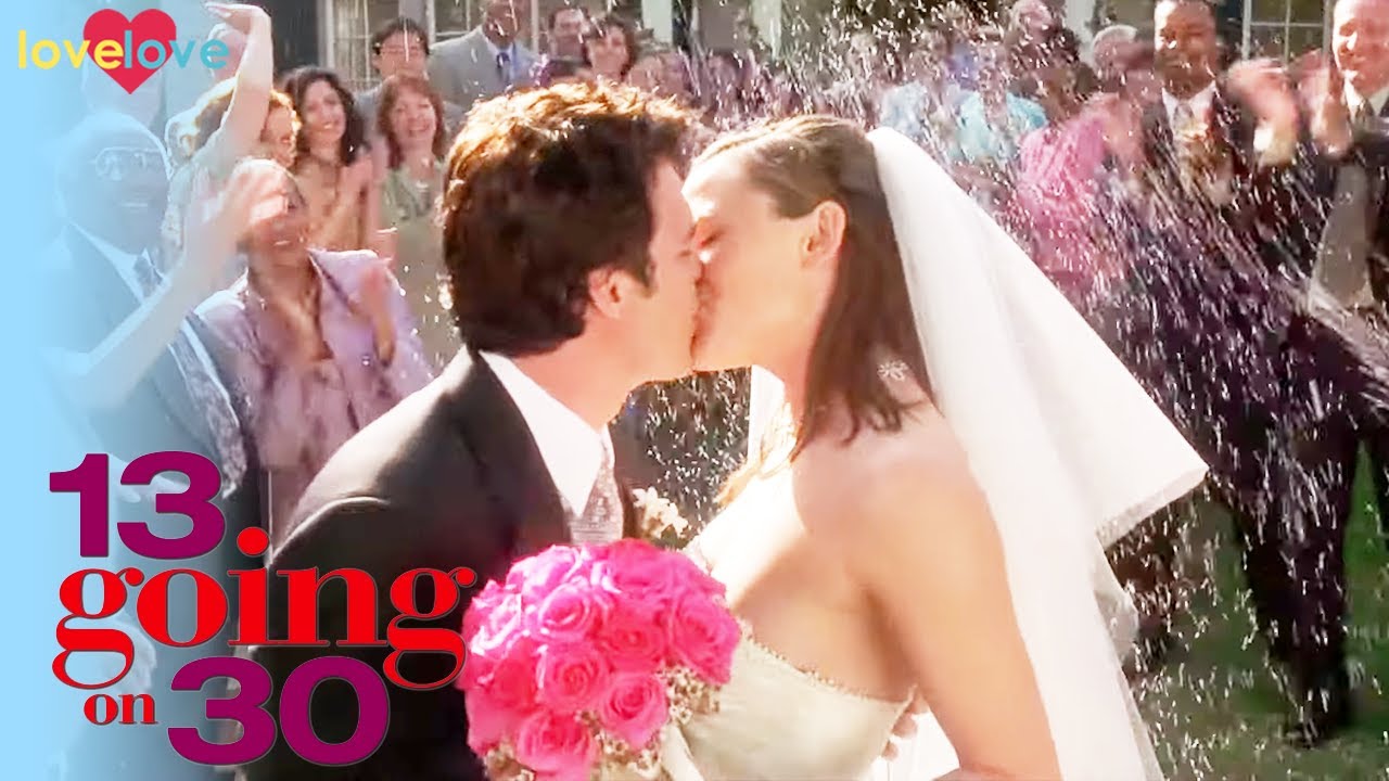 Видео к фильму Из 13 в 30 | Matty and Jenna Kiss On Their Wedding Day!
