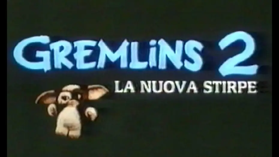 Видео к фильму Гремлины 2: Новенькая партия | GREMLINS 2 TRAILER ITALIANO ORIGINALE