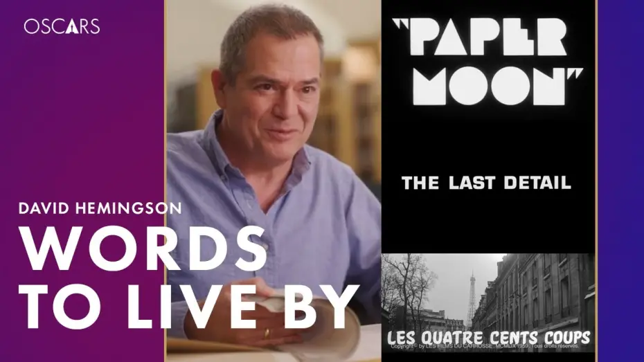 Видео к фильму Оставленные | David Hemingson's "Words to Live By" | ''The Holdovers' Oscars