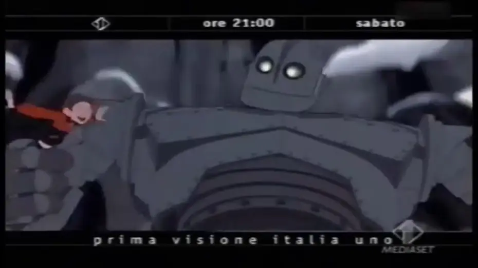 Видео к фильму Стальной гигант | Il gigante di ferro - Promo Italia 1 [2003]