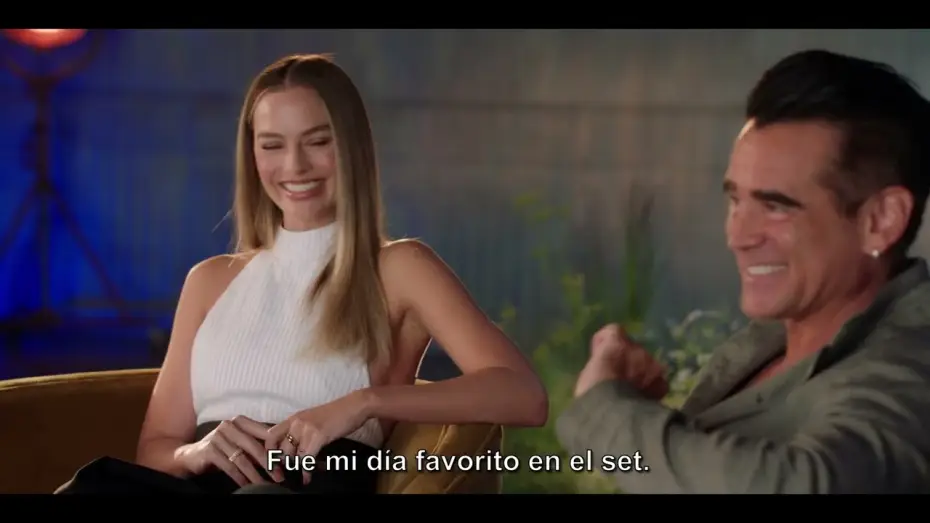 Видео к фильму Большое смелое красивое путешествие | Margot Robbie y Colin Farrell en Un Gran Viaje Atrevido Y Maravilloso. [VOSE]
