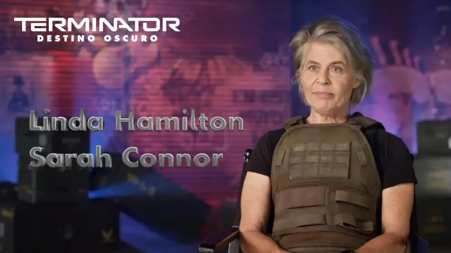 Видео к фильму Терминатор: Тёмные судьбы | Terminator - Destino Oscuro | Intervista a Linda Hamilton | 20th Century Fox 2019