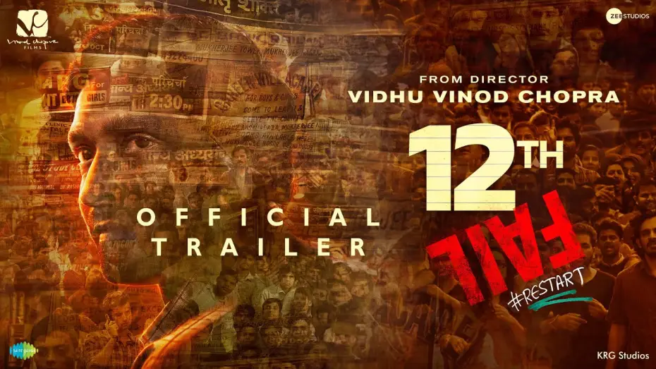 Видео к фильму 12-я неудача — 12th Fail - Official Trailer | Vidhu Vinod Chopra | In Cinemas Worldwide 27th October, 2023
