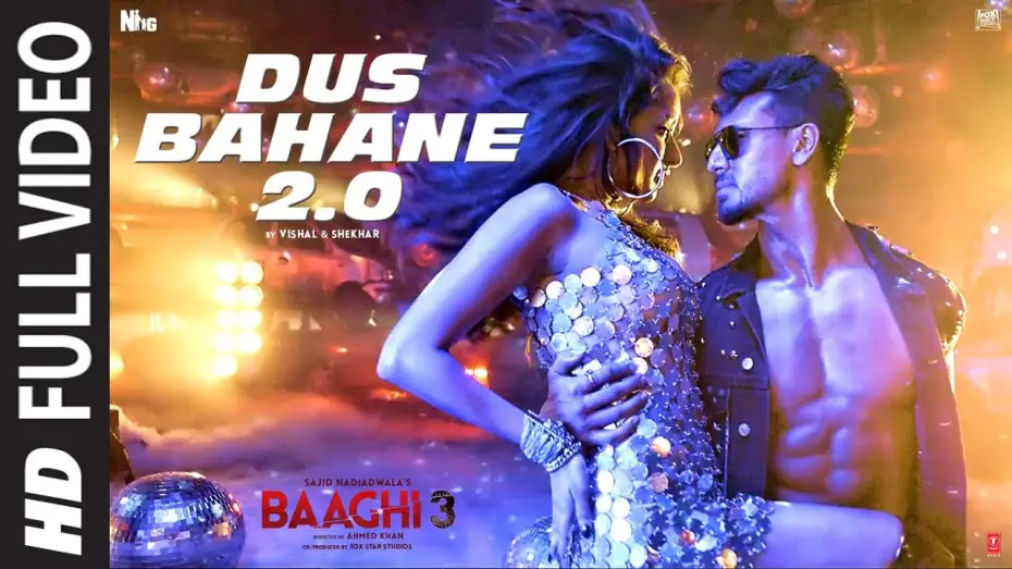Видео к фильму Бунтарь 3 | Full Video: Dus Bahane 2.0 | Baaghi 3 | Vishal & Shekhar FEAT. KK, Shaan & Tulsi K | Tiger, Shraddha