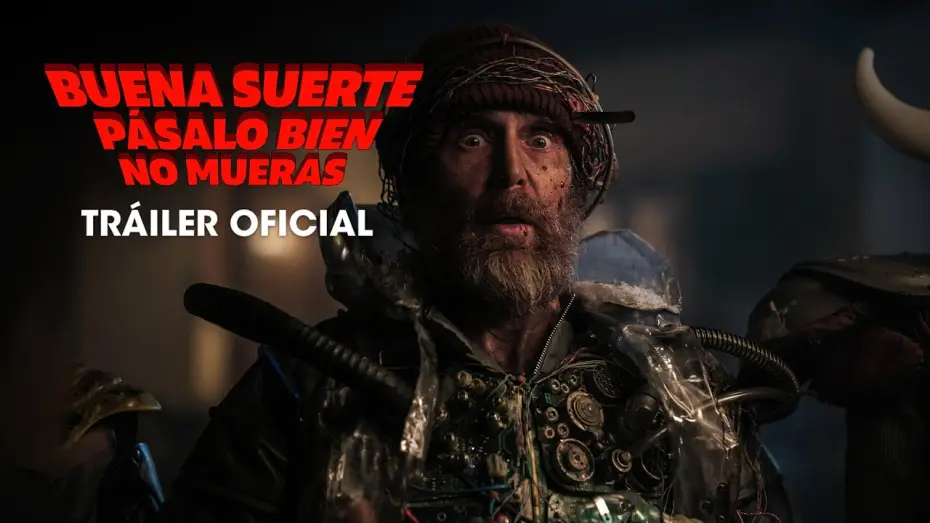 Видео к фильму Удачи, веселитесь, не умрите | BUENA SUERTE, P&Aacute;SALO BIEN, NO MUERAS | Tr&aacute;iler Oficial en espa&ntilde;ol | Gore Verbinski, Sam Rockwell