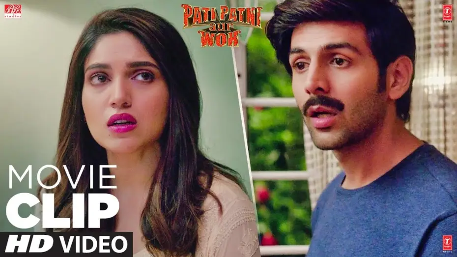 Видео к фильму पति पत्नी और वो | Beshak Gir Gaye Ho Tum | Comedy Scene | Kartik Aaryan, Bhumi Pednekar, Ananya P | Pati Patni Aur Woh