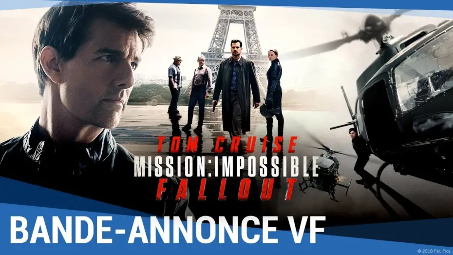 Видео к фильму Миссия невыполнима: Последствия | MISSION : IMPOSSIBLE - FALLOUT - Bande-annonce finale VF [maintenant en vid&eacute;o]