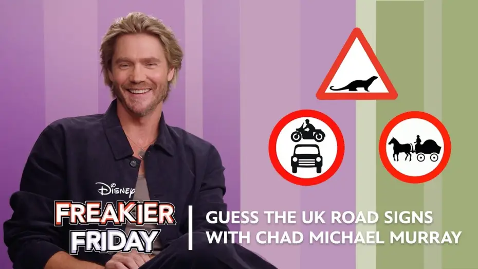 Видео к фильму Чумовая пятница 2 | Chad Michael Murray Guesses UK Road Signs